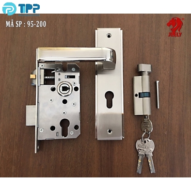 Khóa tay gạt hợp kim JEELY 95-200 vặn chìa (T20) 