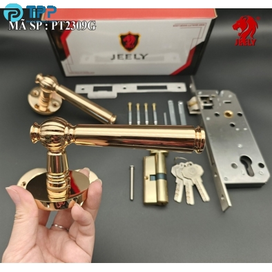 Khóa phân thể JEELY PT2309G 85x45 HK Vàng PVD (T20) 