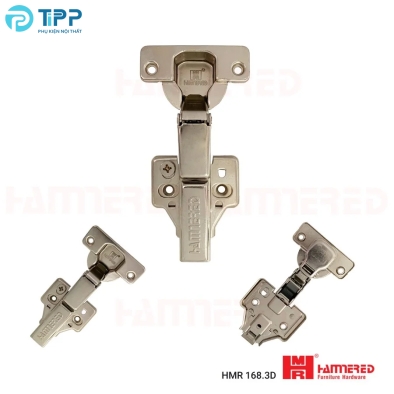 BẢN LỀ GIẢM CHẤN ĐIỀU CHỈNH 3 CHIỀU HMR 168.3D