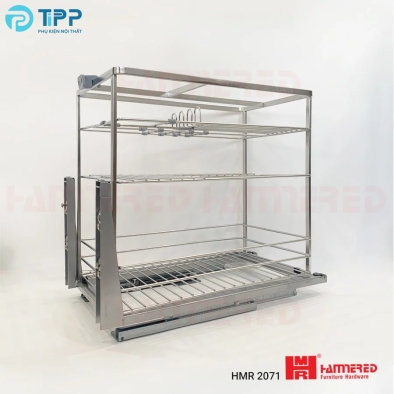 KỆ GIA VỊ ĐA NĂNG VỚI RAY ÂM GIẢM CHẤN HMR 2071