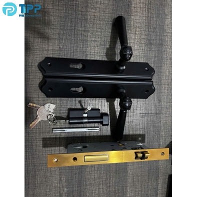 Khóa tay gạt Vickini 35117 đen