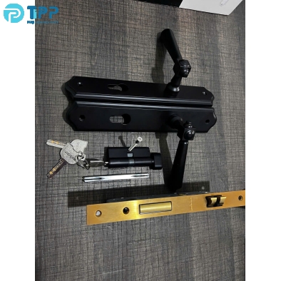 Khóa tay gạt Vickini 35117 đen