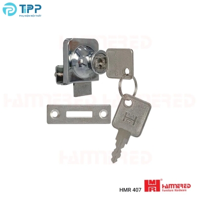 KHÓA TỦ KÍNH ĐƠN HMR 407