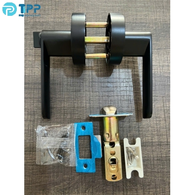 Khóa tròn gạt TiPP 802MB BK toilet đen 