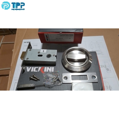  Chốt cửa móc âm VICKINI 46701.001 SSS inox mờ 